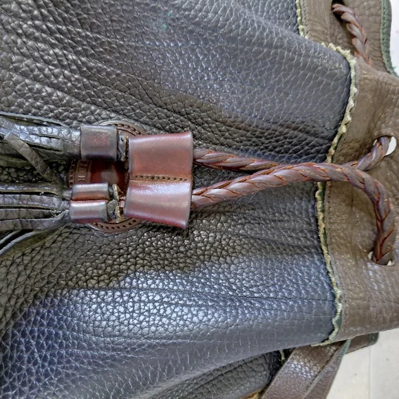 Vintage Dooney and Bourke Teton Drawstring Bucket Bag - Picture 4 of 8